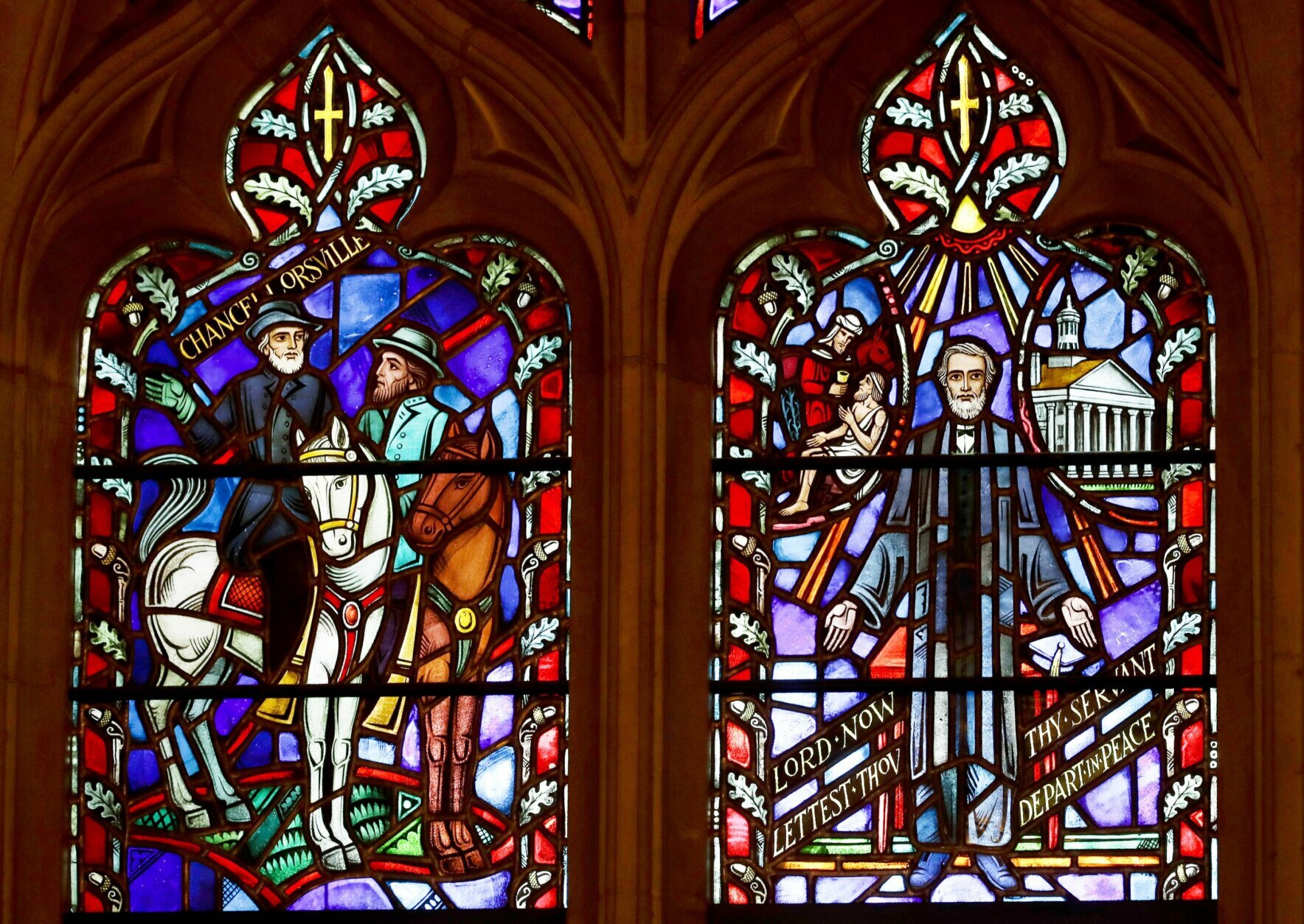 National Cathedral replaces windows honoring Confederacy with