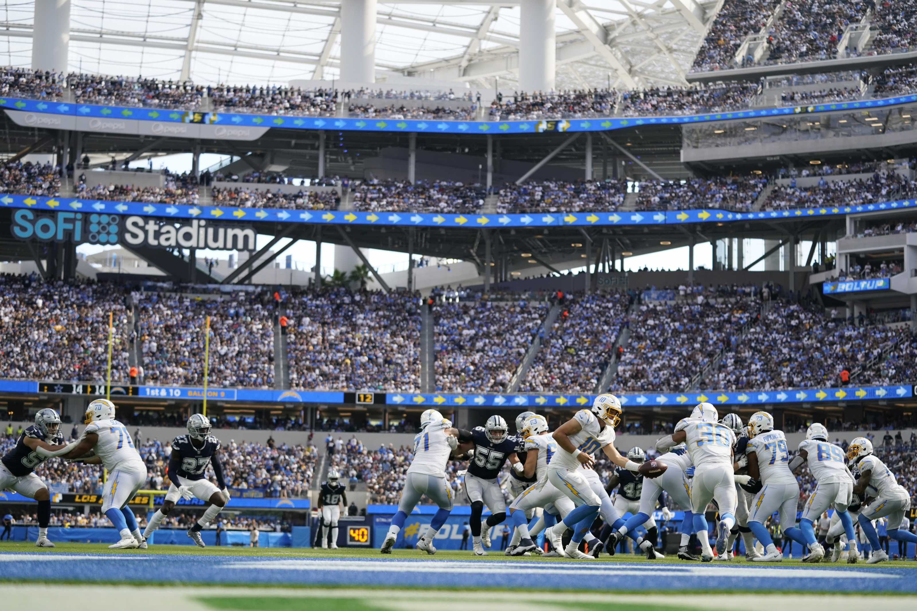 Completed SoFi Stadium is Ready for Chargers Football!