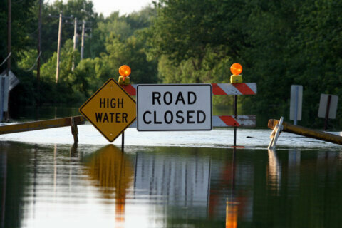 1 dead in western Virginia amid flooding from Ida