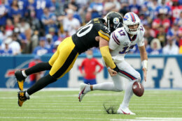 <p><b><i>Steelers 23<br />
Bills 16</i></b></p>
<p>The Pittsburgh Steelers have been around for a really long time (88 years, to be exact). And this was their first time erasing a double-digit halftime deficit to win in Week 1. It&#8217;s rare that a defense leads such a comeback but T.J. Watt played like a boss after <a href="https://twitter.com/AdamSchefter/status/1436090740187222022?s=20">getting paid like a boss</a>, leading the Steeler D to a stellar road win few thought possible. With Baltimore riddled with injuries, Pittsburgh&#8217;s division reign may not be over just yet.</p>
