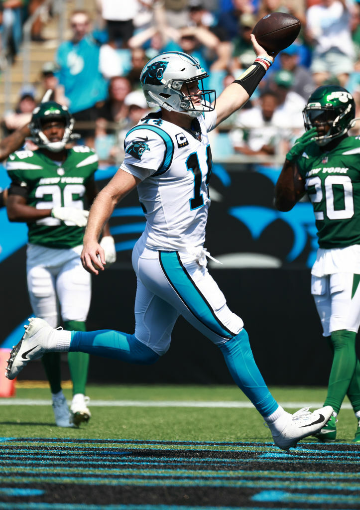 <p><b><i>Jets 14<br />
Panthers 19</i></b></p>
<p><a href="https://www.espn.com/blog/carolina-panthers/post/_/id/35284/sam-darnold-focused-on-second-chance-with-panthers-not-week-1-revenge-versus-jets">A focused Sam Darnold</a> looked good in his Carolina debut against his former team, while his replacement, Zach Wilson, <a href="https://twitter.com/ESPNStatsInfo/status/1437126374137937920?s=20">had a miserable first half</a> before showing why the Jets made him the second overall pick.</p>
<p>But the real history made on the field wasn&#8217;t by any player &#8212; <a href="https://twitter.com/theundefeated/status/1437103568666996751?s=21">Maia Chaka is the first Black woman to officiate a NFL game</a> and I&#8217;m so here for the increased diversity we&#8217;re seeing on NFL fields and sidelines.</p>

