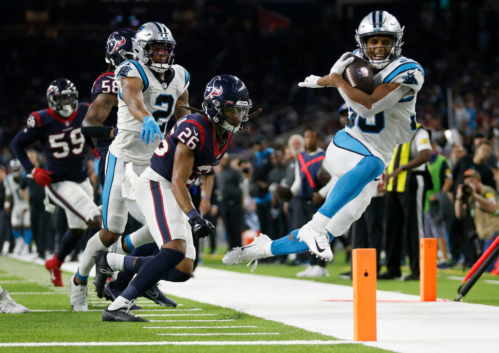 <p><b><i>Panthers 24</i></b><br />
<b><i>Texans 9</i></b></p>
<p>Carolina is 3-0 for the first time since the 15-1 Super Bowl season six years ago. I&#8217;ll go ahead and concede <a href="https://wtop.com/nfl/2021/09/2021-nfc-south-preview/">I was dead wrong about the 2021 Panthers</a>.</p>
