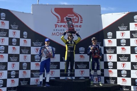 Herta cruises past his father with Laguna Seca victory