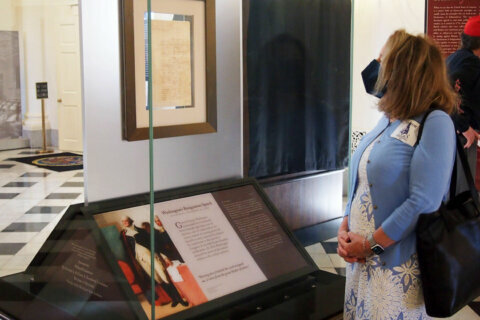 Original newspaper prints of US Constitution on display in Annapolis