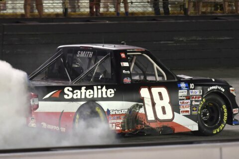 Chandler Smith races to first NASCAR Trucks Series victory