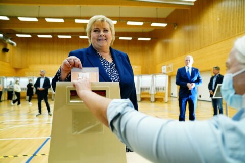 Norway’s center-left heads to victory in general elections