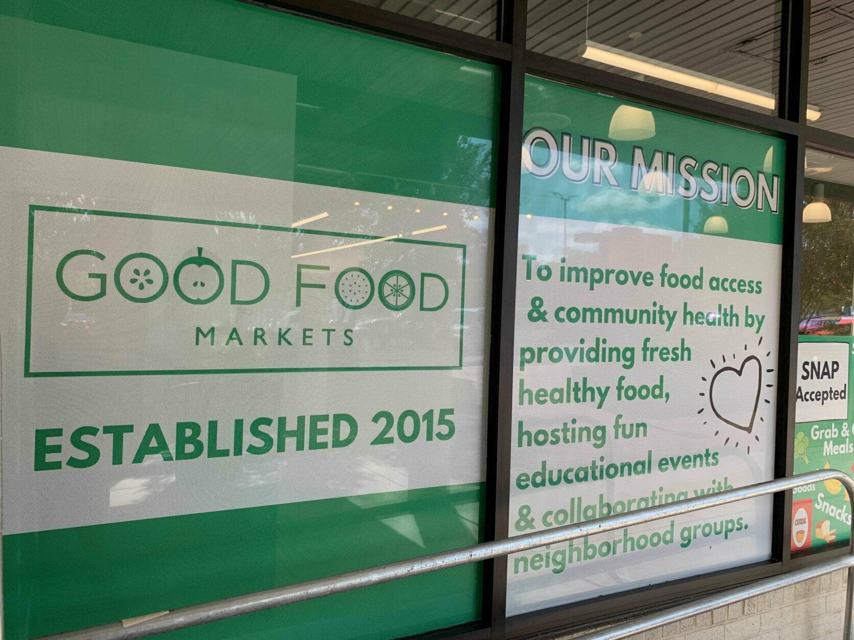 Good Food Market and Cafe opens in Seat Pleasant, Maryland, September 2021 (WTOP/Mike Murillo)