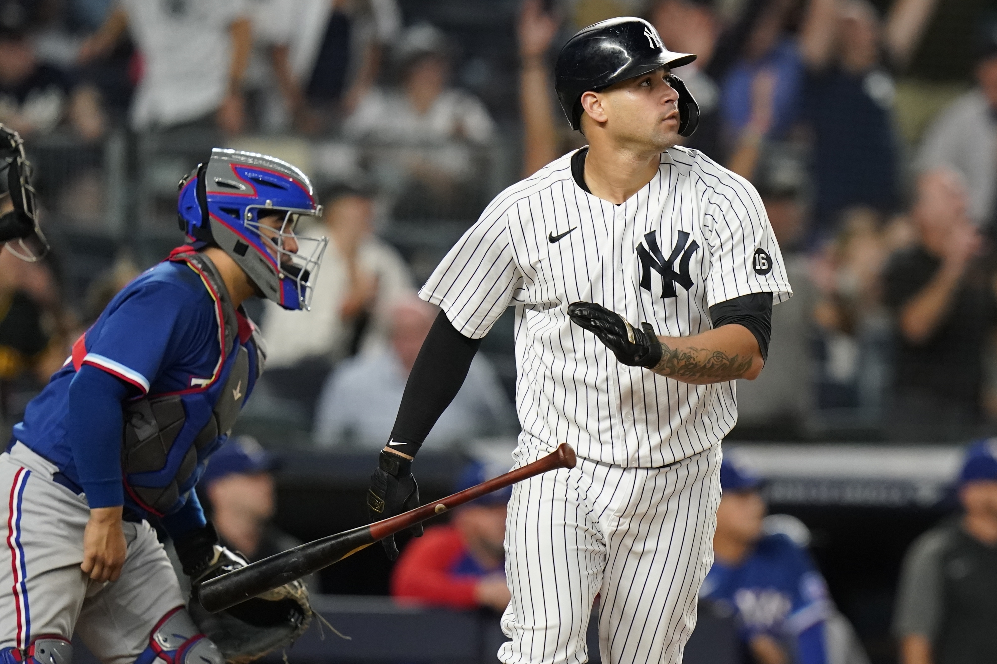 Jose Trevino providing unexpected pop at the plate for Yankees