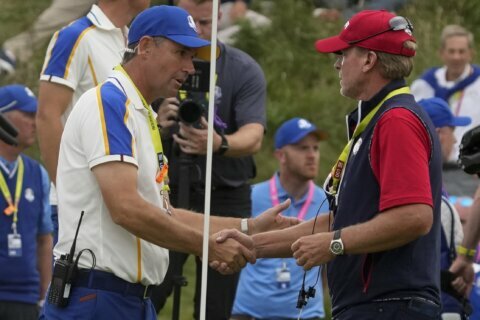 Harrington discovering the bond of losing Ryder Cup captains