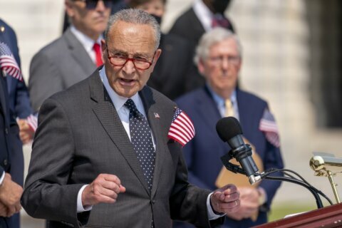 Congressional leaders remember 9/11 on Capitol steps