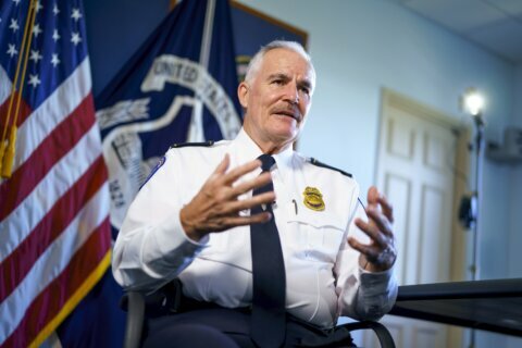 The AP Interview: Capitol Police chief sees rising threats