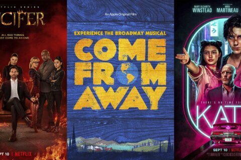 New this week: 'Kate,' 'Come From Away' and MTV's VMAs