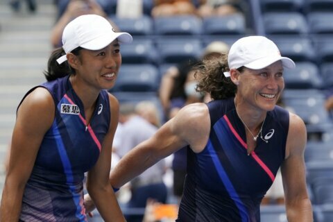 ‘Not just yet’: Stosur, Zhang deny Gauff, McNally in doubles