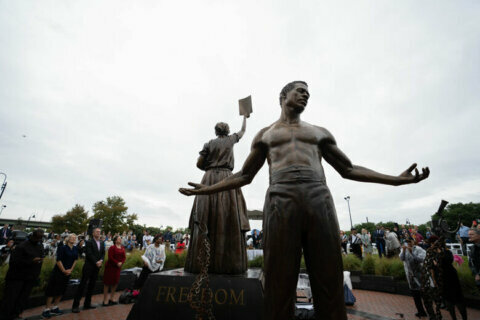 Richmond unveils Emancipation and Freedom Monument, erected in place of Gen. Lee statue