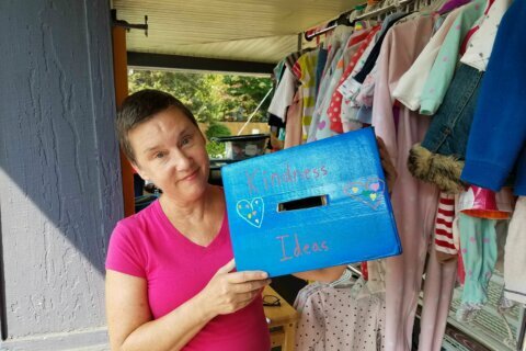 Where do you find kindness? How about at an Arlington yard sale?
