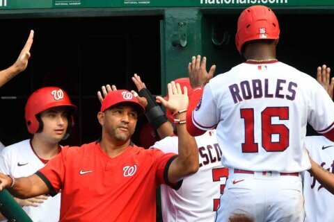 Victor Robles’ move to Triple-A hurt Davey Martinez a lot