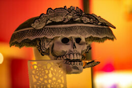 calavera skull decoration