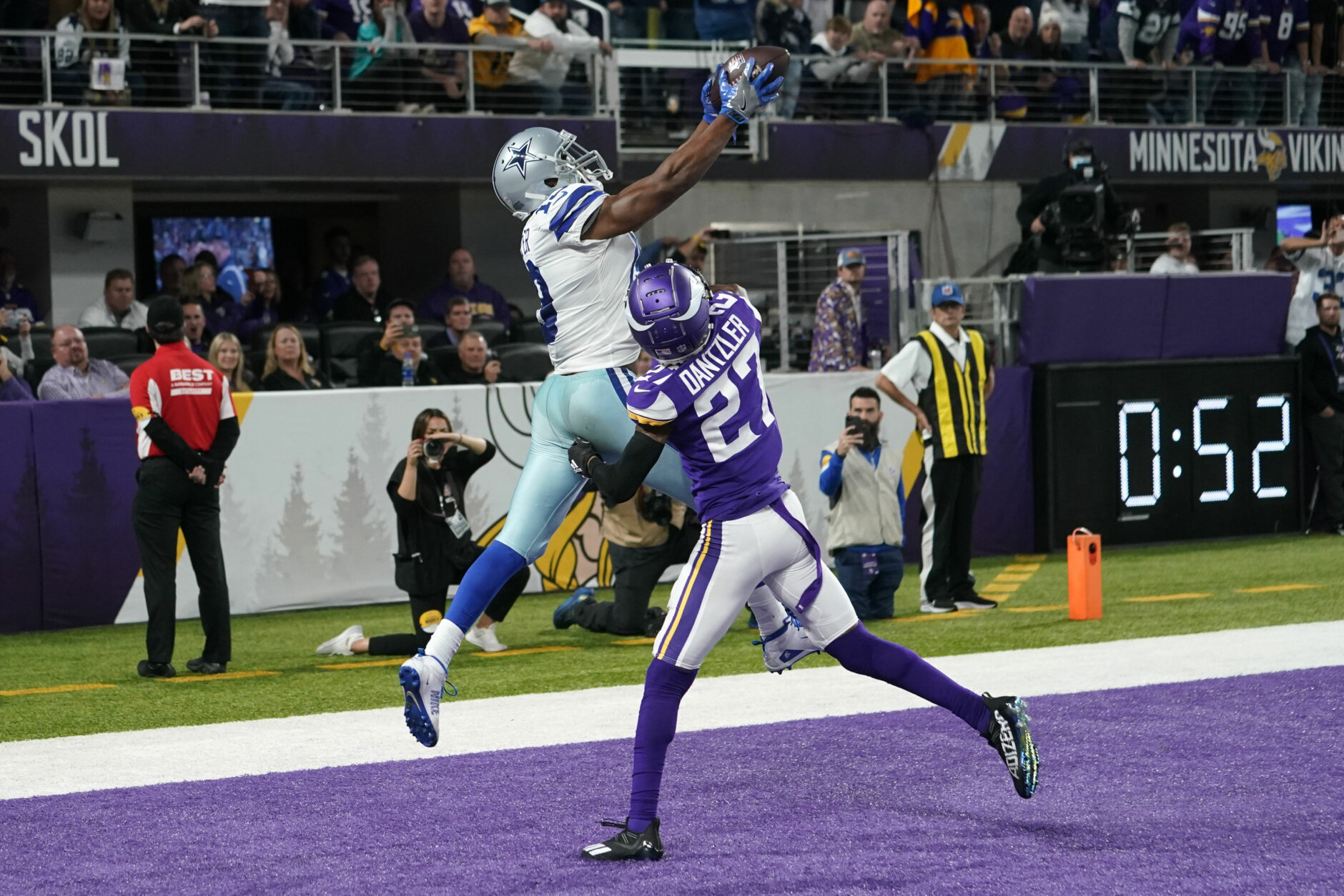<p><em><strong>Cowboys 20</strong></em><br />
<em><strong>Vikings 16</strong></em></p>
<p>I really, really hate to say this — and I just threw up in my mouth a little even thinking it — but Dallas is starting to feel a lot like a team of destiny. Given the way the Cowboys folded last year after Dak Prescott&#8217;s season-ending injury, going on the road in prime-time with Cooper f-ing Rush throwing a game-winning dime to Amari Cooper is the kind of thing championship teams do.</p>
<p>Now, if you&#8217;ll excuse me, I&#8217;m going to take multiple showers to try and wash off this shame.</p>
<blockquote class="twitter-tweet tw-align-center">
<p dir="ltr" lang="en">Dallas <a href="https://twitter.com/hashtag/Cowboys?src=hash&amp;ref_src=twsrc%5Etfw">#Cowboys</a> fans be singing like <a href="https://t.co/N2Nt98yfQV">https://t.co/N2Nt98yfQV</a></p>
<p>— Rob Woodfork (@RobWoodfork) <a href="https://twitter.com/RobWoodfork/status/1455022790638190603?ref_src=twsrc%5Etfw">Nov. 1, 2021</a></p></blockquote>
<p><script async src="https://platform.twitter.com/widgets.js" charset="utf-8"></script></p>
