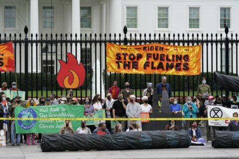 Protesters arrested after occupying Interior Dept. lobby