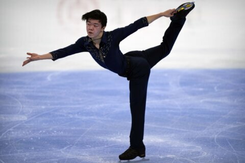 Japanese figure skaters win Olympic test event in Beijing