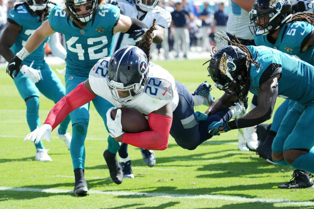 <p><b><i>Titans: 37</i></b><br />
<b><i>Jaguars: 19</i></b></p>
<p>Jacksonville is the third team in NFL history to lose 20 straight games. They have <a href="https://profootballtalk.nbcsports.com/2021/10/05/report-urban-meyer-has-a-crisis-in-the-locker-room/" target="_blank" rel="noopener">a coach losing the locker room</a> so rapidly even Bobby Petrino&#8217;s head is spinning and can&#8217;t seem to be competitive, let alone good. I believe making an in-season coaching change is rarely warranted, but the Jaguars need to own their mistake sooner rather than later and do a hard reset, like yesterday.</p>
