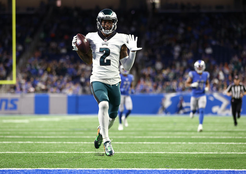 <p><em><strong>Eagles 44</strong></em><br />
<em><strong>Lions 6</strong></em></p>
<p>How bad is it for the NFL&#8217;s only winless team? The closest thing they&#8217;ve had to a win this season is Detroit native Avonte Maddox forcing a fumble returned by former Lions cornerback Darius Slay for a 33-yard touchdown.</p>
