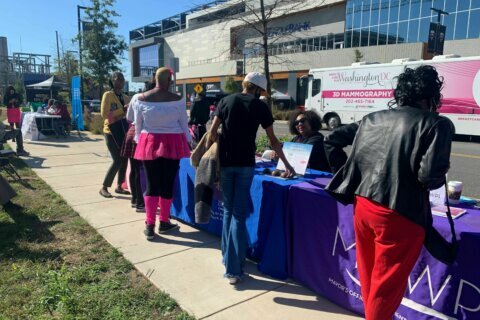 Breast cancer awareness event hosts free screenings for DC residents near Audi Field