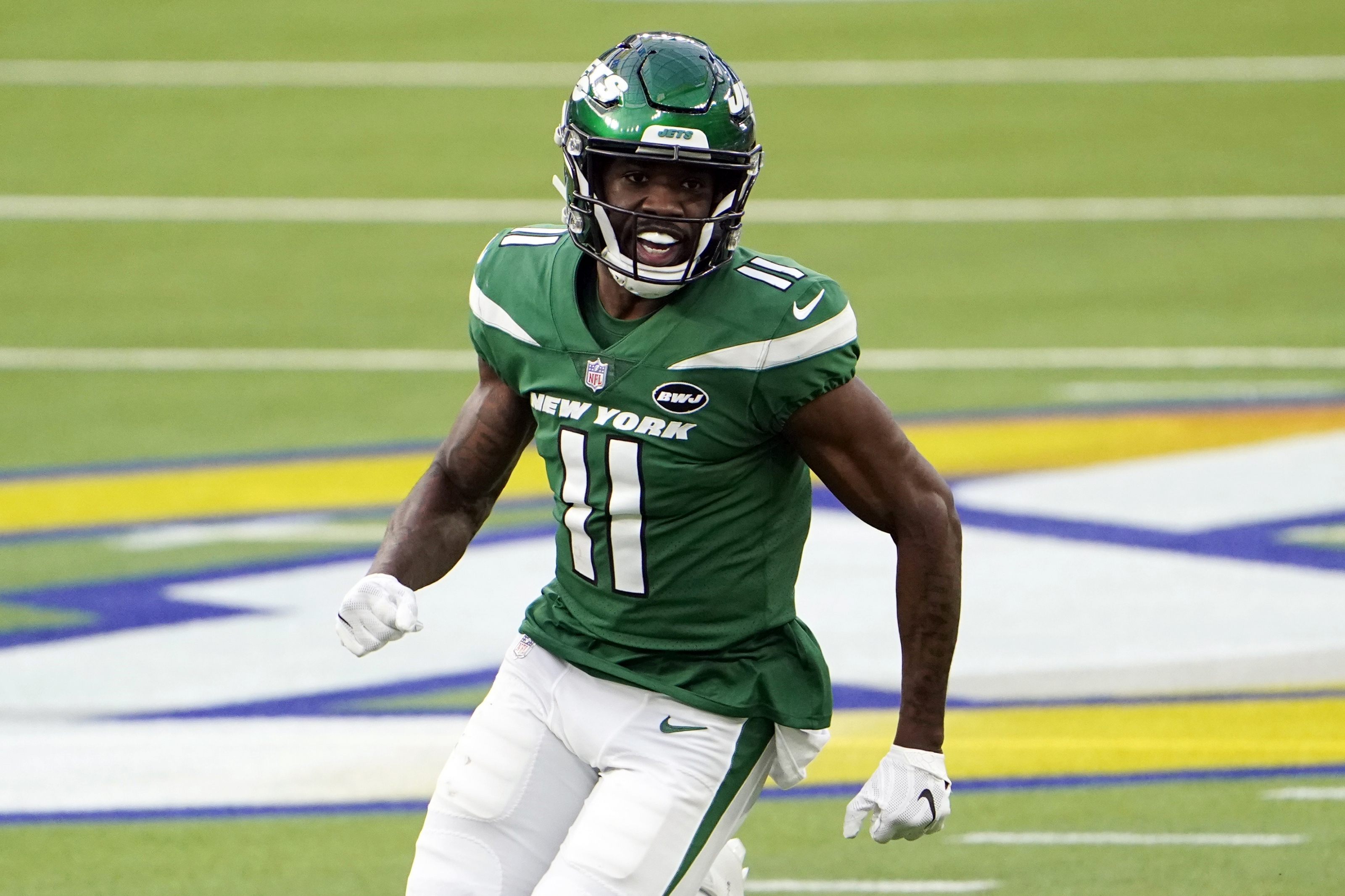 Jets send wide receiver Denzel Mims to the Lions in a trade that includes  2025 draft picks