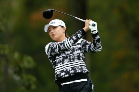 Ko gets wire-to-wire win at Founders and ties Annika record