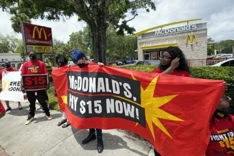 US McDonald’s workers strike to protest workplace harassment