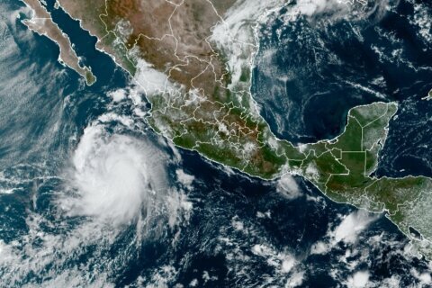 Tropical Storm Pamela strengthens off Mexico’s Pacific coast