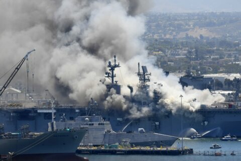 Navy probe finds major failures in fire that destroyed ship