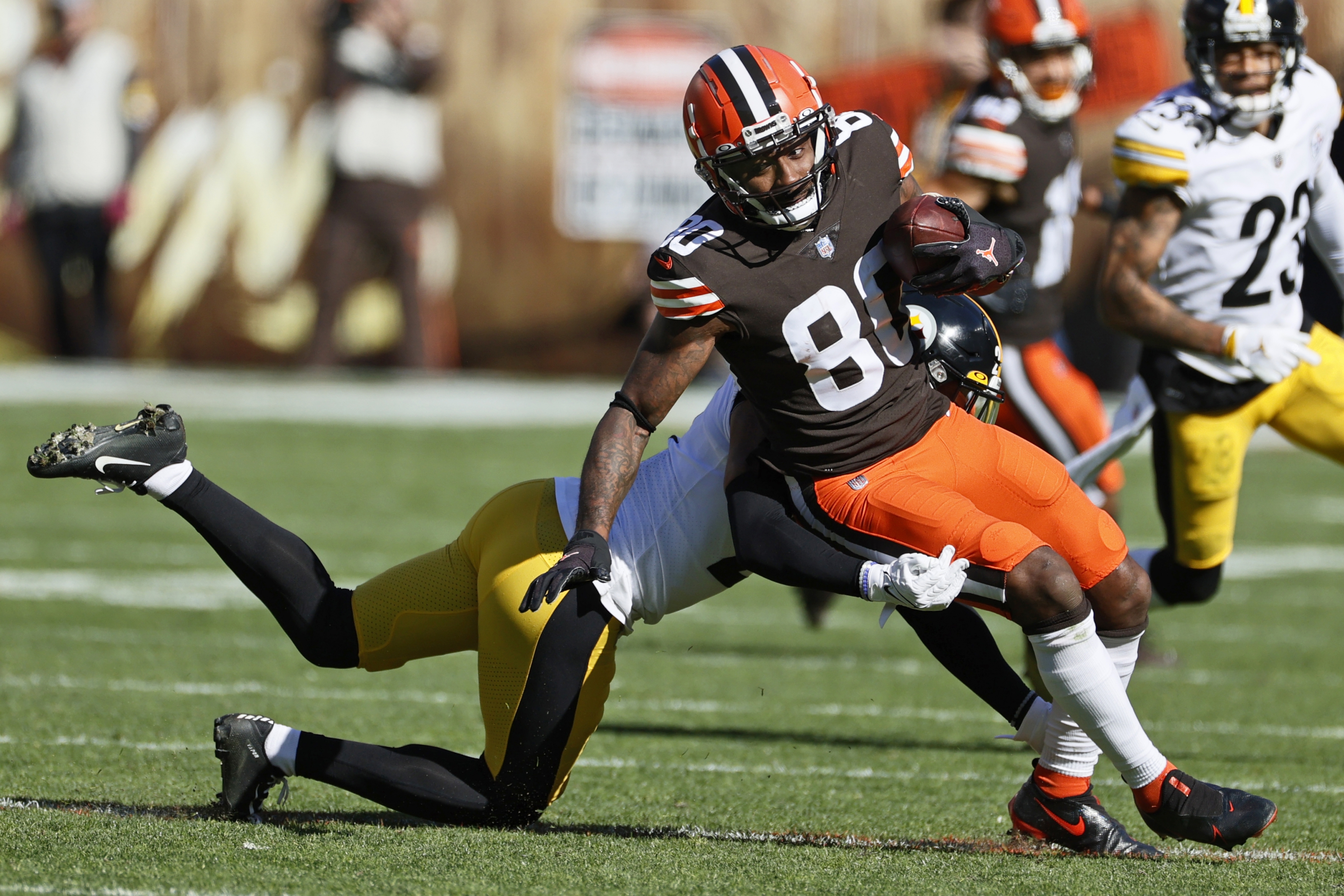 Offense sputters, drops doom Browns in loss to Steelers - WTOP