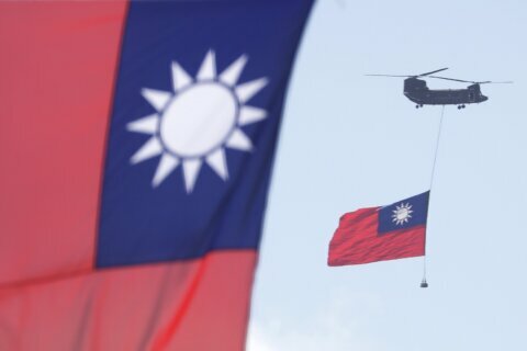 Taiwan rejects China’s ‘path’ amid show of military force