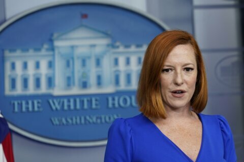 White House press secretary Jen Psaki says she has COVID-19