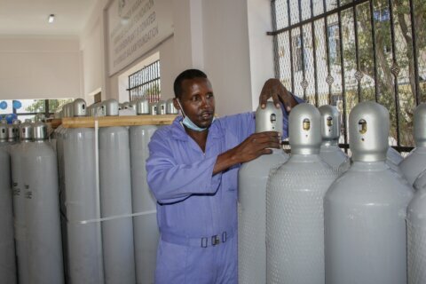 Somalia opens nation’s 1st public oxygen plant amid pandemic