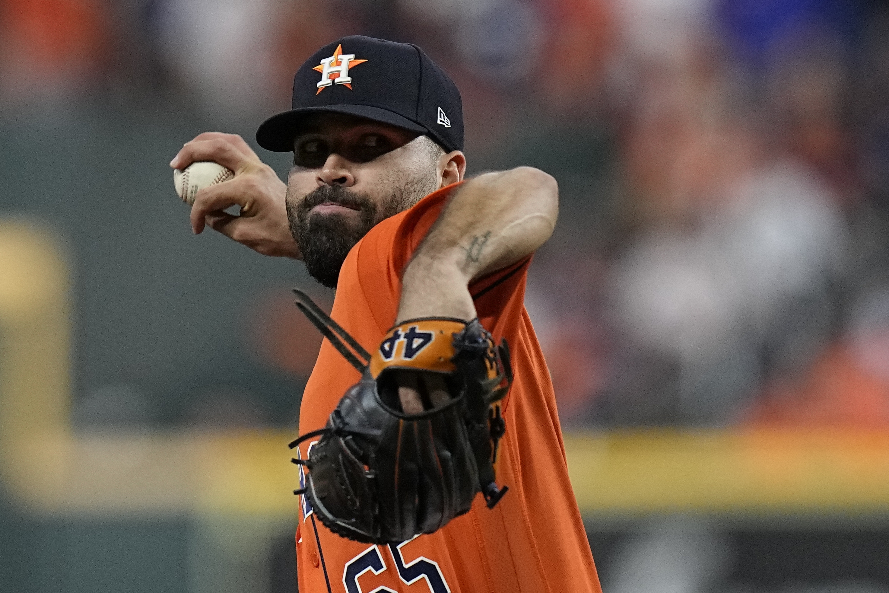 Mexican MLB Star Pitcher Jose Urquidy 