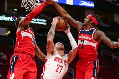 Wizards offense stands out in loss to Rockets in preseason opener