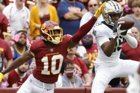 Washington loses to the Saints thanks to undisciplined play on both sides