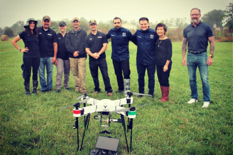 With 1st food delivery, Loudoun Co. drone test center navigates strict DC airspace