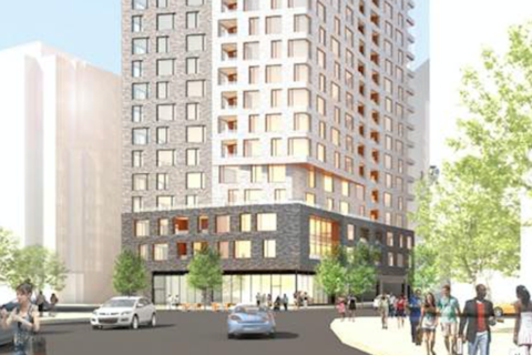 $107M apartment high-rise in Bethesda breaks ground