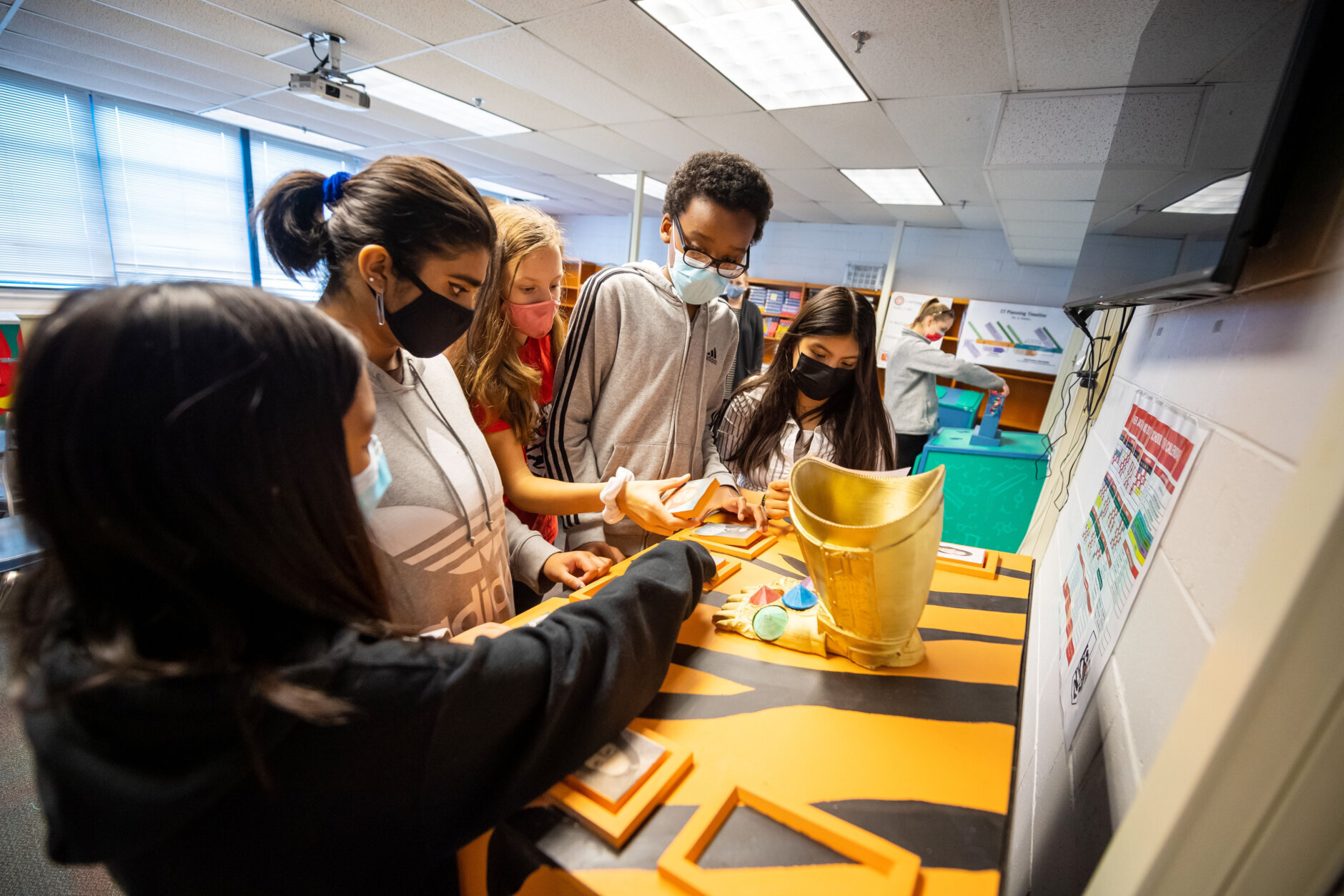 How A Fairfax Co School Built An Escape Room To Help Students Review