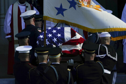 PHOTOS: Soldier-diplomat Colin Powell laid to rest at Washington National Cathedral