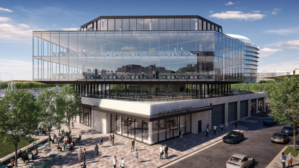 The Freedom Forum has signed a lease for 25,000 square feet on the third floor of a new waterfront office building at 610 Water St. SW.