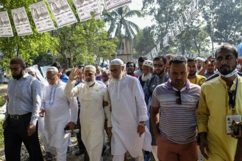 Bangladesh ruling party set to win vote boycotted by rivals