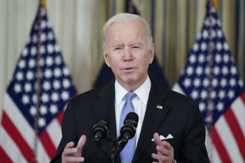 Biden: Infrastructure bill will ease economy woes, just wait