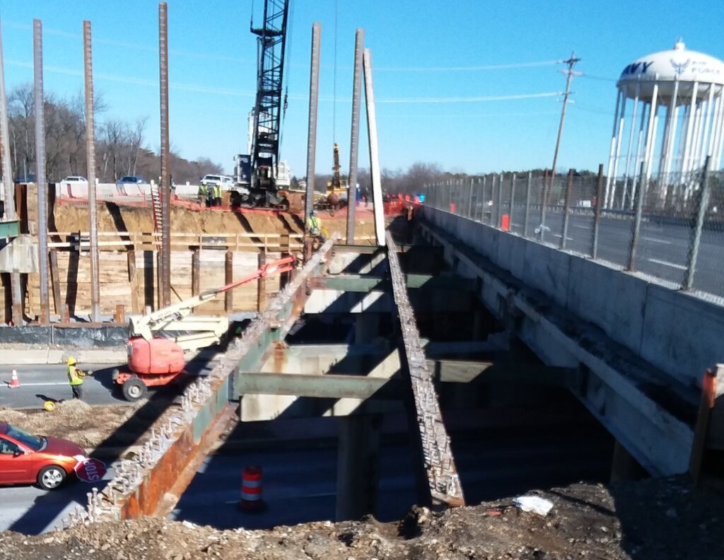 Beltway bridge reconstruction
