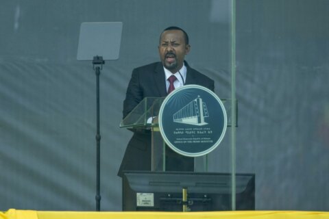 Ethiopia says PM, a Nobel Peace laureate, is at battlefront