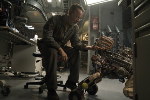 Review: ‘Finch’ stars Tom Hanks, a robot and a dog — what more could you want?