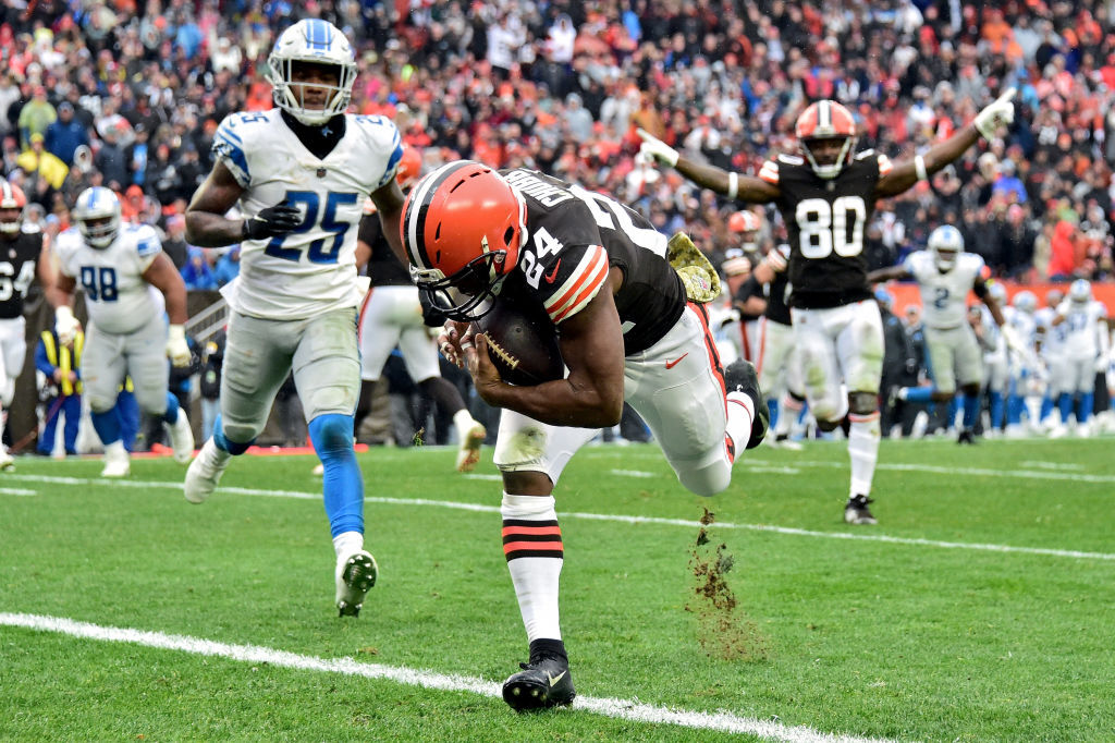 <p><em><strong>Lions 10</strong></em><br />
<em><strong>Browns 13</strong></em></p>
<p>This game was every bit as ugly as you&#8217;d expect from a battle between the only two franchises to go 0-16 in a season.</p>
